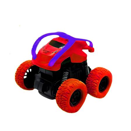 Imagem de Carro Carrinho Monster C/ Motor À Fricção 360 - Faz Manobras Super Irada - Bee Toys
