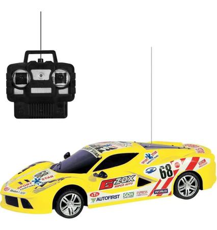 Carro Controle Remoto Infantil Speed Brave 07 Funções - Art Brink