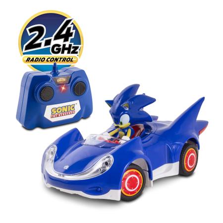 Imagem de Carro com controle remoto Sonic NKOK Sonic e Sega All-Stars