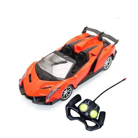 Carro de Controle Remoto Com Luzes Futuro Kids