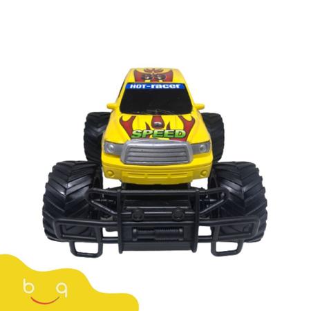 Carro de Controle Remoto Giant Four Wheeler PickUp Amarelo Cks