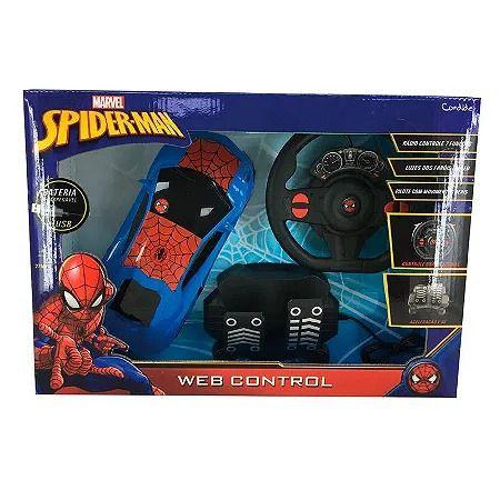 Carro Controle Remoto Fearless Homem Aranha Bateria Recarregavel Candide -  Papellotti