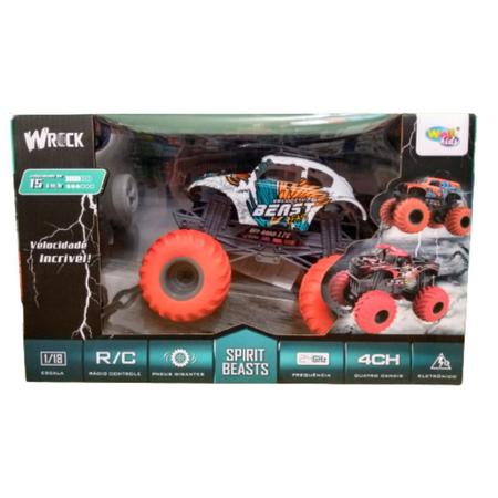 Carrinho Controle Remoto Off Road 4x4 - 27cm - Wellkids