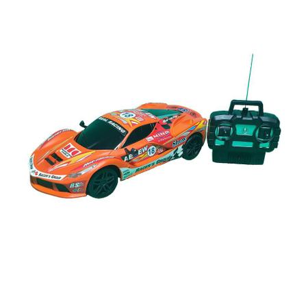 Carro de Corrida Controle Remoto de Brinquedo - Well Kids