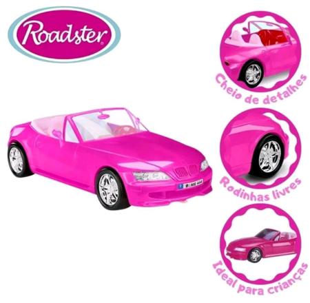 Brinquedo Carro Conversível para Barbie Roadster