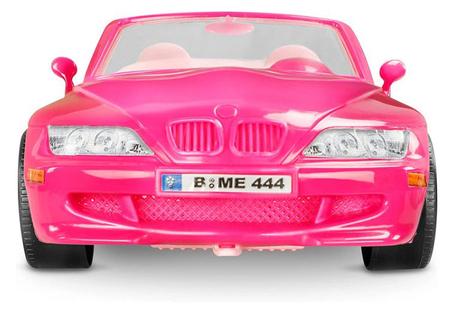 Imagem de Carro da Barbie Rosa conversivel BMW original c/ 2 un Kit