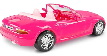 Imagem de Carro da Barbie Rosa conversivel BMW original c/ 2 un Kit