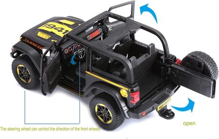 Imagem de Carro de brinquedo, modelo fundido sob pressão com som e luz - 3-8 anos - preto