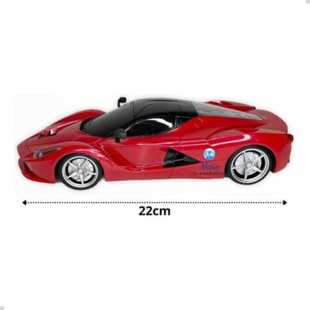 Imagem de Carro De Controle Remoto Brinquedo Menino Sport Controle Sem Fio Luzes Farol Carrinho Hot