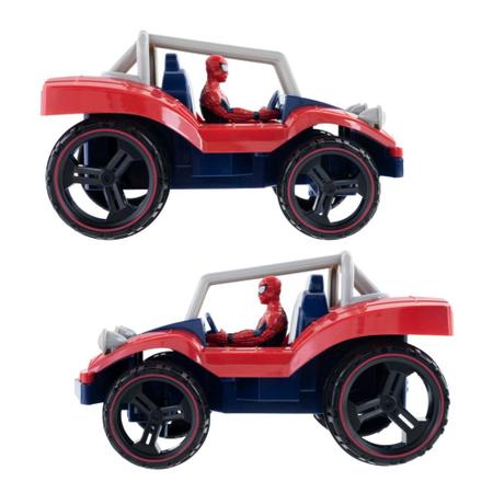 Carrinho Controle Remoto Buggy Hero Homem-Aranha- Candide - JC Brinquedos -  JC Kids