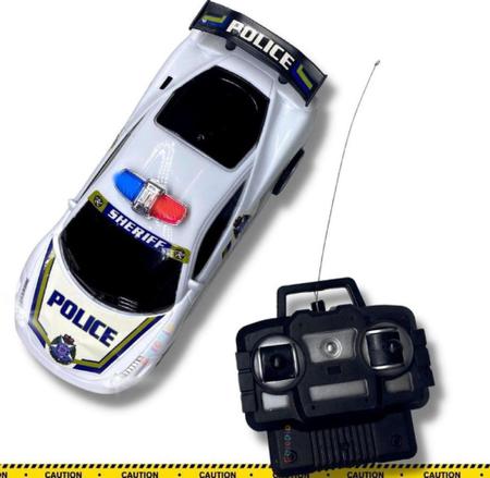 Carro Controle Remoto Cks Toys Polícia Abre Portas - 26 Centímetros -  Recarregável