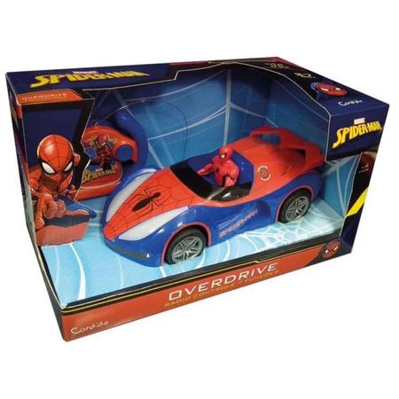 CARRINHO INFANTIL COM CONTROLE REMOTO HOMEM ARANHA 4 ANOS+ REF: 5840