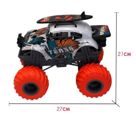 Carrinho De Controle Remoto Off-Road Resistente