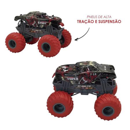 Carrinho De Controle Remoto Off-Road Resistente