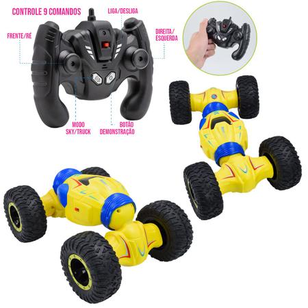 Carrinho de Controle Remoto 4x4 Twistcar 2 Modos - Polibrinq