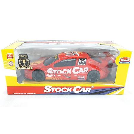 Carro de Corrida Stock Car Cruze Vermelho - 476 - Usual Plastic