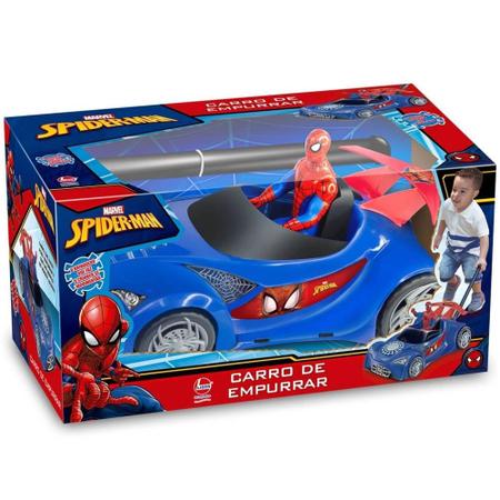 Carro Trepador de Paredes Homem-Aranha (Azul)