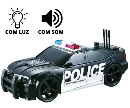 Brinquedo Infantil Carro de Polícia com Som e Luzes - Chic Outlet -  Economize com estilo!