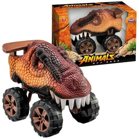 Brinquedo de lançamento de carro dinossauro veículo de jogo realista  unidade inercial dinossauros