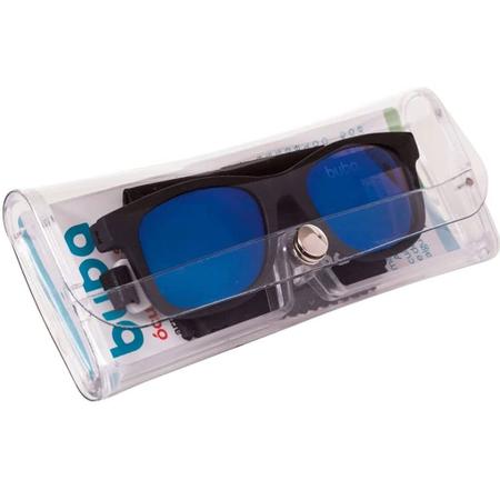 Imagem de Carro Elétrico Beetle Azul e Óculos de Sol Preto com Alça