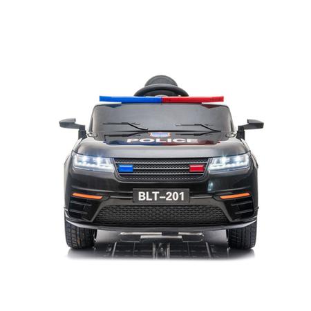 Mini Carro Elétrico Policia com Som e Controle Remoto 12V - 692 - Real  Brinquedos