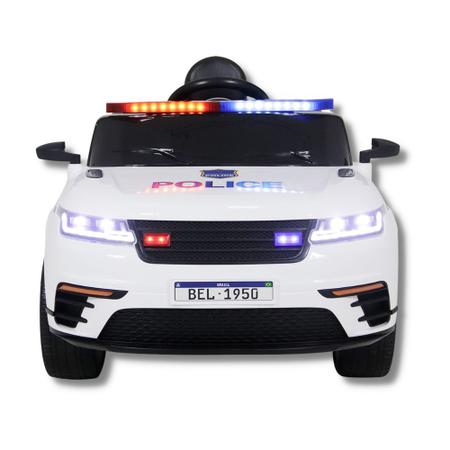 Carro eletrico drift policia com controle remoto branco - belfix - Carrinho  de Controle Remoto - Magazine Luiza