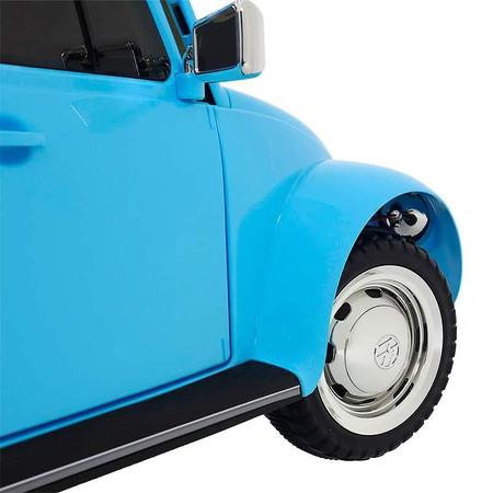 Imagem de Carro Elétrico Fusca Beetle 12V Azul com Controle Remoto 914002 BEL