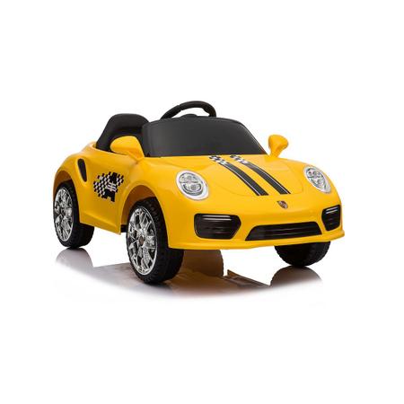Mini Carro Elétrico Infantil de Luxo - Porsche c/ Controle Remoto - Glumi
