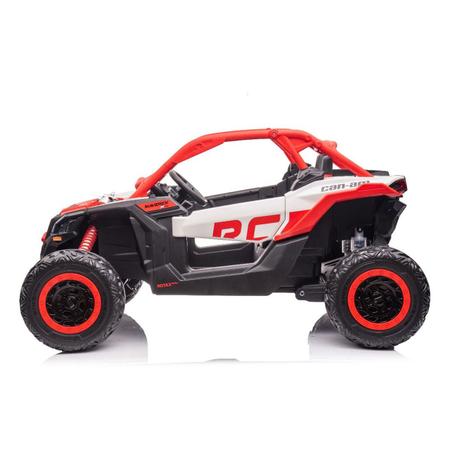 Carro De Brinquedo Com Controle Remoto 2.4G, RC Com Tração Nas Quatro Rodas  ATV 1