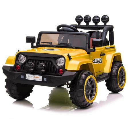 Carro Elétrico Infantil Jipe Motorizado 12V Carrinho de Passeio