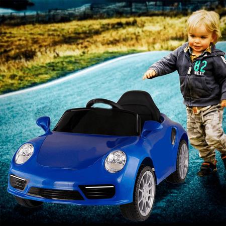 Imagem de Carro Elétrico Infantil Mini Porsche Esportivo ul 12V