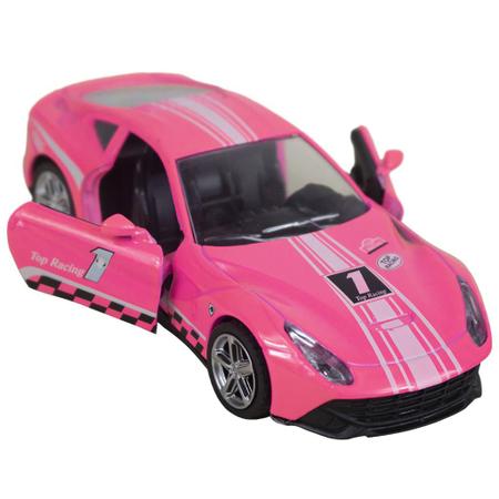 Carrinho De Brinquedo Miniatura Cars Carros Corrida Kit Top