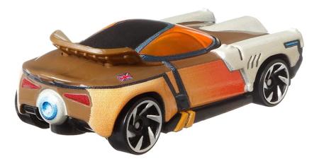 Carrinho Hot Wheels Overwatch Tracer Mattel - Laranja