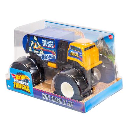 Hot Wheels Monster Trucks Will Trash It All 1:24 Scale Die-Cast