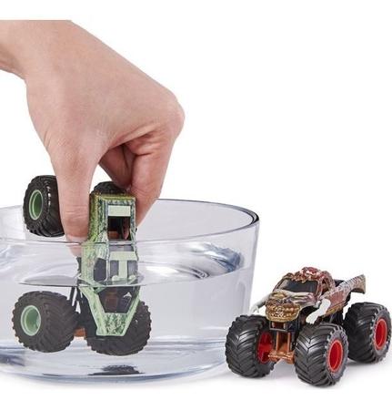 Playset Monster Jam Massa Areia Carro Soldier Fortune