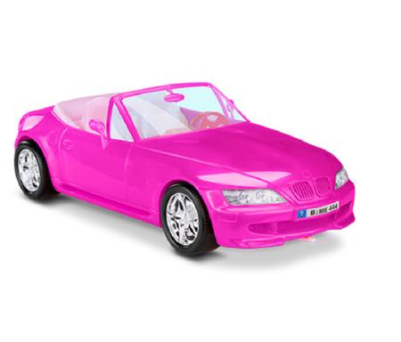 Kit Carro Conversivel Roodstar Roma Carrinho com Boneca Barbie Mattel  Menina Presente Dia da Criança - Patota