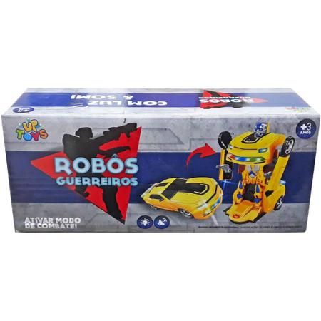 Carro Robô Bate e Volta Amarelo Zoop Toys : : Brinquedos e  Jogos