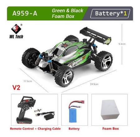 Mais barato 94123 carrinho de controle remoto elétrico drift carro 1:10  (pro) versão metal quadro vazio - AliExpress