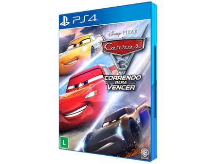 Jogo Carros 3 Correndo Para Vencer - PS4 - SONY - Jogos de Corrida e Voo -  Magazine Luiza