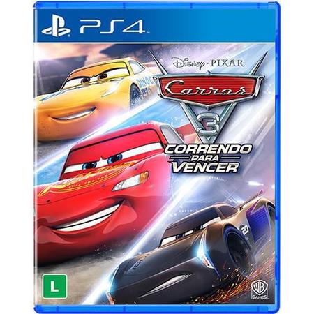 Jogo Carros 3 Correndo Para Vencer - PS4 - SONY - Jogos de Corrida e Voo -  Magazine Luiza