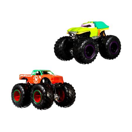 Hot Wheels Monster Trucks (2 Veículos) - Mattel