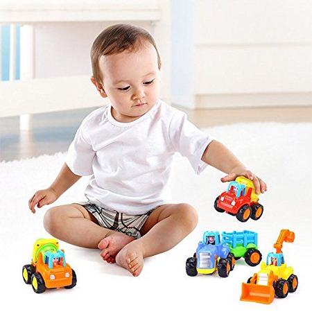 Caminhão e Trator para Crianças  Desenhos animados carros bebês