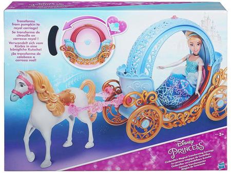 Conjunto Princesas Disney Carruagem Cinderela - Hasbro 