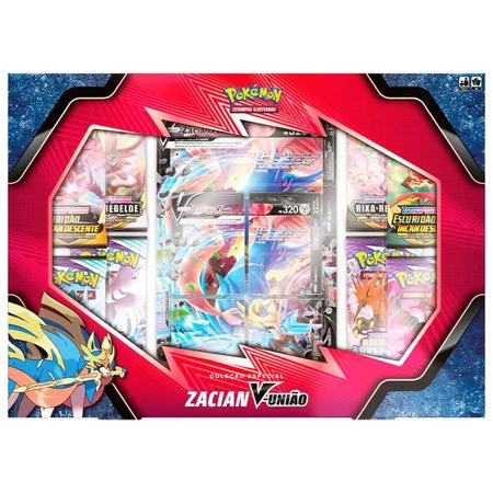 Box Pokemon Zacian Brilhante, Cor: Estampado - Copag : :  Brinquedos e Jogos