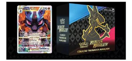 Box Cartas Pokemon Treinador Avançado Realeza Absoluta Copag