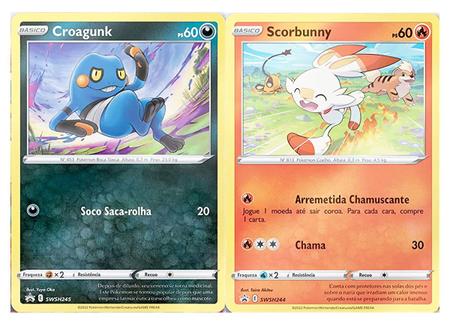 Blister Triplo Cartas Pokémon Origem Perdida Scorbunny Copag - Deck de  Cartas - Magazine Luiza