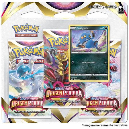 Jogo de Cartas Pokemon Box V Estampas Ilustradas 38 Cartas em Promoção na  Americanas