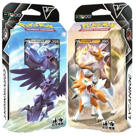 Deck Pokémon Lutador c/ Lycanroc EX Pronto para Jogar