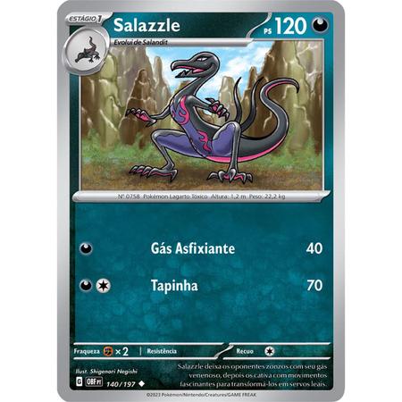Carta Pokémon - Glimmet 121/193 - Obsidiana em Chamas - Copag