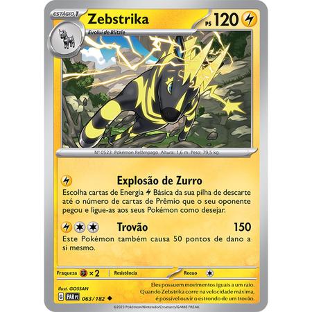 Carta Pokémon - Flittle 80/182 - Fenda Paradoxal - Copag Escala Miniaturas  by Mão na Roda 4x4